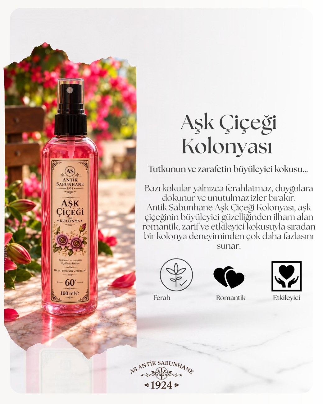 Aşk Çiçeği Kolonyası
